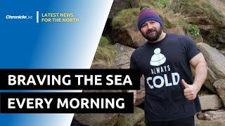 Meet the man who goes in the sea every morning at Tynemouth