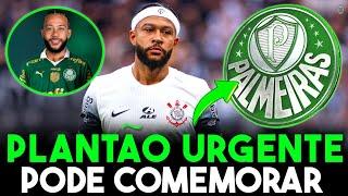 URGENTE! CHORA CORINTHIANS! PODE COMEMORAR! REFORÇO DE PESO! ÚLTIMAS NOTÍCIAS DO PALMEIRAS HOJE!