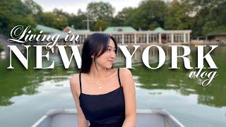 NYC Vlog | Best new food spots in the city, macbook pro unboxing, and a new roommate!