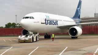 Air Transat Airbus A310 Pushback