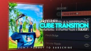 Cube Transition tutorial in Alight Motion. OG KEDEWA tutorials.