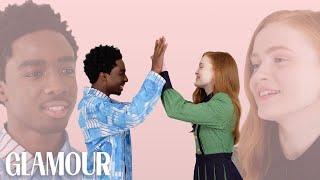 Stranger Things' Caleb McLaughlin and Sadie Sink Take a Friendship Test | Glamour