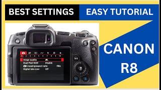 Canon R8 Full Tutorial & Best Settings (Hindi / Urdu)