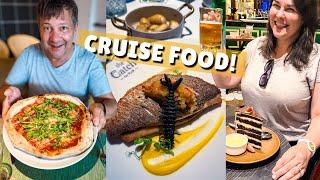 Cruise Ship FOOD TOUR! | What comes with our Princess Plus Package?