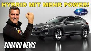 SUBARU STRONG HYBRID: Mehr Hubraum, mehr Leistung, mehr Akku - zuerst in Japan | News-Update | 2024