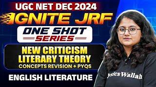 Literary Theory: New Criticism - Most Expected Questions | UGC NET English 2024 | Dikshya Ma'am