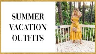 Summer Vacation Outfits | Christie Ressel