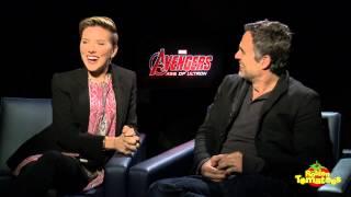 Avengers: Age of Ultron Interview: Scarlett Johansson & Mark Ruffalo