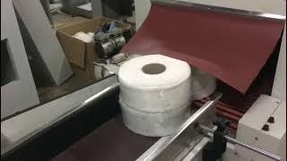 Bobbin Toilet Paper Maxi Tissue Roll Shrink Package Machine