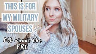 TIPS FOR A MILITARY WIFE  | ALL ABOUT THE FRG | THIS IS FOR MILITARY SPOUSES