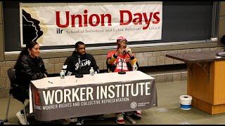 Amazon Labor leaders talk at Cornell ILR School