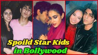 10 Spoil Star Kids in Bollywood | Aryan Khan Arrested For Drug