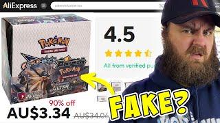 Buying Pokemon Booster Boxes on Aliexpress - Ultra Prism Opening