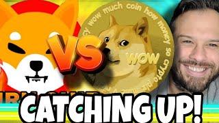 Shiba Inu Coin | SHIB Is On Fire Today! Can SHIB Catch Up To Dogecoin?