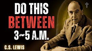 If You Wake Up Between 3AM & 5AM, DO THESE 5 THINGS! | C.S Lewis 2024