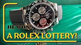 Winning A Rolex AD Lottery!  Review of the new 2023 Rolex Daytona White Gold on Oysterflex 126519LN