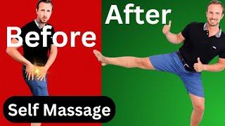 Self Massage for HIP PAIN RELIEF from FAI (hip Impingement)