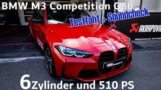 Testfahrt & Soundcheck vom neuen BMW G80 M3 Competition| S58 Motor 510 PS & 600 NM | 2021 TESTDRIVE