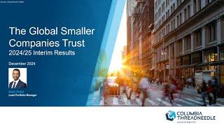 THE GLOBAL SMALLER COMPANIES TRUST PLC - The Global Smaller Companies Investment Trust update