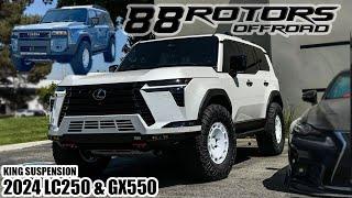 2024 Toyota Land Cruiser LC250 & Lexus GX550 King Shocks Suspension Lift!