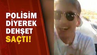 "Polisim" Diyerek Yol Kesip Sürücüye Dehşeti Yaşattı / A Haber | A Haber