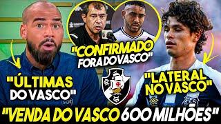 ACABOU de SAIR! VASCO vai FECHAR com LATERAL e CARILLE e PAYET FORA do VASCO! "SAF do VASCO VENDIDA"