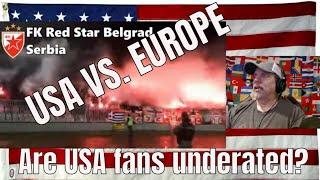 USA VS. EUROPE / Are US fans underated? - REACTION - Hmmm I wonder who has more passionate fans? lol