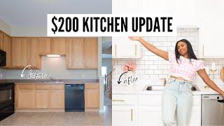 DIY KITCHEN COUNTERTOP MAKEOVER I painted my countertops to look like marble I KITCHEN MAKEOVER 3