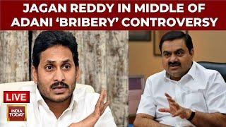 Adani 'Bribe Gate' Storm Rages On | Jagan Mohan Reddy Role In Adani 'Bribery' Controversy