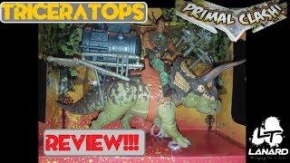 Lanard Toys Primal Clash Triceratops Review!!!