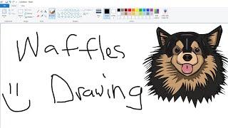 Waffles Drawing Waffles Drawing