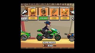 Hill Climb Racing 2 : Super Bike Maxed Out 