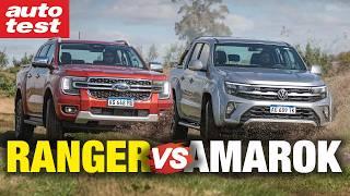 Comparativo VW AMAROK vs FORD RANGER, dos V6 frentre a frente 