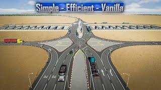 The Perfect Diverging Diamond doesn't exi….|No Mods - No Problems | Vanilla Cities Skylines 2 |