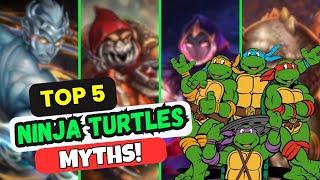 Top 5 Ninja Turtles Myths: BUSTED! | Hero Wars Dominion Era