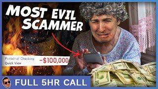 The Most Evil Scammer I've Ever Called (Full 5hr Call)