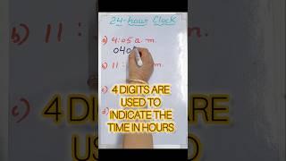 Convert into 24- hour clock time #time #hours #clock #youtubeshorts #youtube #trending #viralvideo