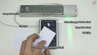 088 Delete Card Using Manager Delete Card