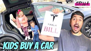 Stella Buys a Tesla!!!