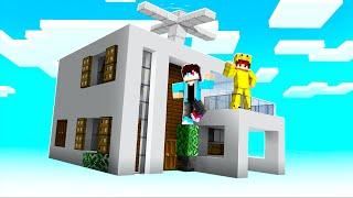 Bouw Een Vliegend Huis Challenge (Minecraft)