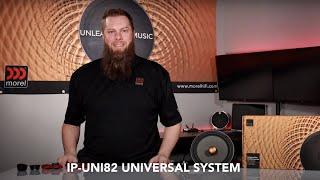 Experience the Morel difference with the IP-UNI82 Universal System