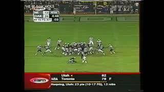 2002@Raiders Seymour blocks FG 4th Qtr