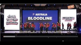 Bloodline - Australia | MegaCrew Division | 2024 World Hip Hop Dance Championship Semifinals