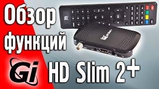 Обзор меню GI Slim2+ DVB-S2 HD спутникового ресивера Galaxy Innovations #GalaxyInnovations