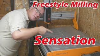  M700 von Stepcraft - Diese CNC Fräse ist eine Sensation  mit Freestyle Milling