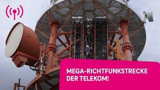 Die Mega-Richtfunkstrecke der Telekom (Helgoland-Cuxhaven)