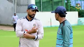 Ahead of their India tour, the Bangladesh team sharpened their skills at SBSNCS, Mirpur.