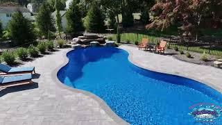 Inground Swimming Pool | Westrock Pools | Drone Video