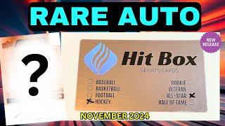 RARE ROOKIE AUTO!! OPENING THE ALL-STAR HOCKEY HITBOX FOR NOVEMBER 2024