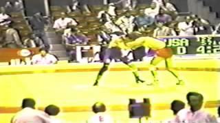 1990 Senior World Championships: 57 kg Saban Trstena (YUG) vs. Joe Melchiore (USA)